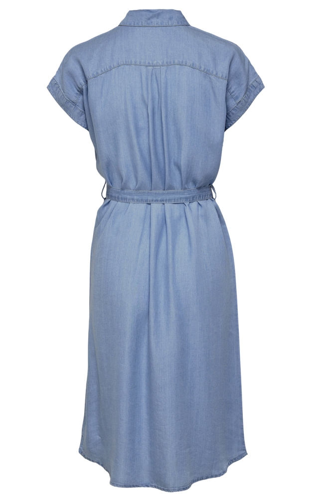 ONLPEMA HANNOVER SS DNM SH DRESS QY 15250429 MEDIUM BLUE DENIM